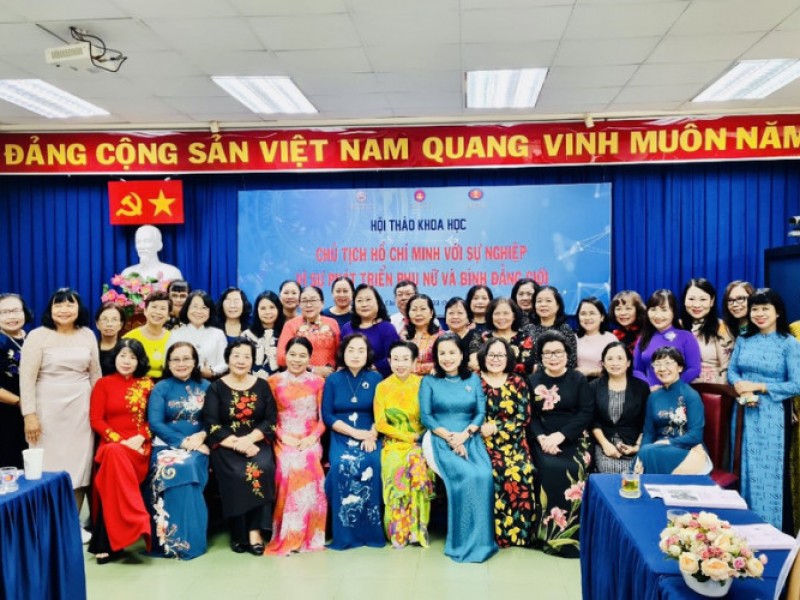 Hội thảo khoa học “Chủ tịch Hồ Chí Minh với sự nghiệp Vì sự phát triển phụ nữ và bình đẳng giới”